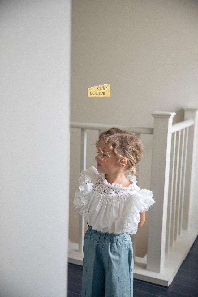 Nounou - Korean Children Fashion - #designkidswear - Petal Blouse - 9