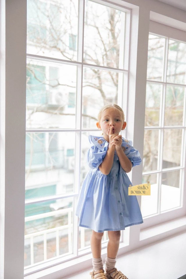 Nounou - Korean Children Fashion - #discoveringself - Flower Jenne One-piece - 12