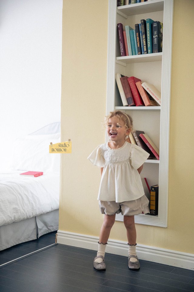 Nounou - Korean Children Fashion - #fashionkids - Pansy Blouse - 3