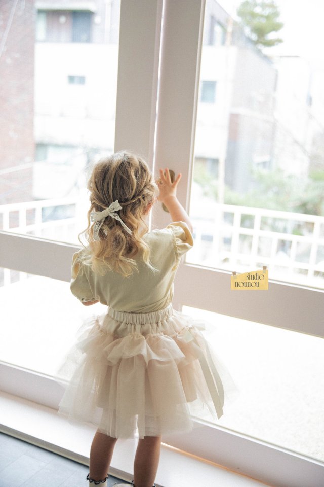 Nounou - Korean Children Fashion - #kidsshorts - Leaf Tee - 10