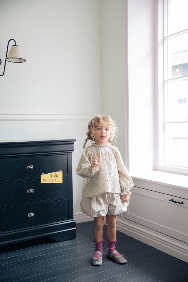 Nounou - Korean Children Fashion - #kidsshorts - Mahong Blouse - 9