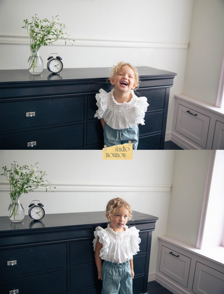 Nounou - Korean Children Fashion - #minifashionista - Petal Blouse - 2