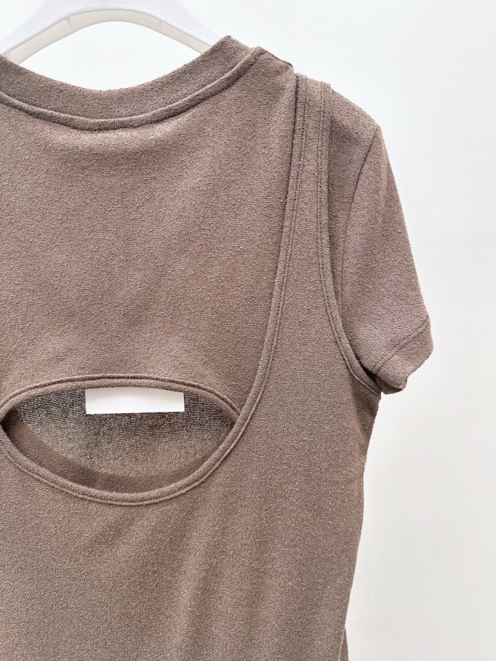 Nutplan - Korean Women Fashion - #momslook - Terry Tee