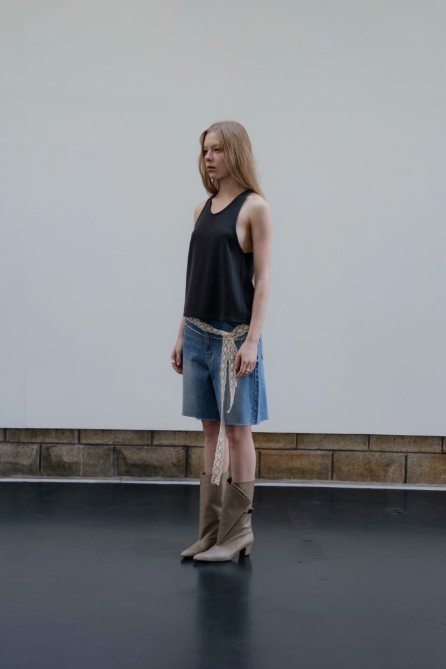 Nutplan - Korean Women Fashion - #womensfashion - Domingo Denim Short Pants - 3