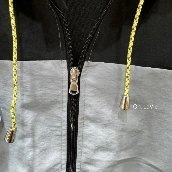 Oh lavie - Korean Children Fashion - #childofig - Windbreaker Black Set - 7