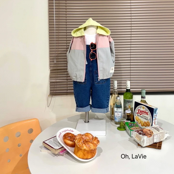 Oh lavie - Korean Children Fashion - #designkidswear - Windbreaker Pink Set - 8