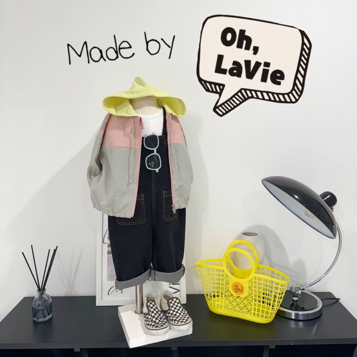 Oh lavie - Korean Children Fashion - #discoveringself - Windbreaker Pink Set - 9