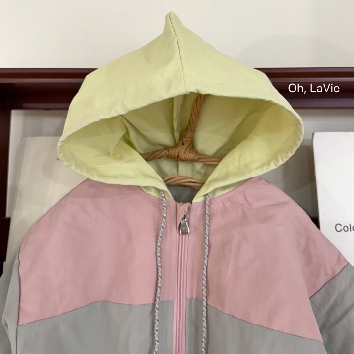 Oh lavie - Korean Children Fashion - #fashionkids - Windbreaker Pink Set - 10