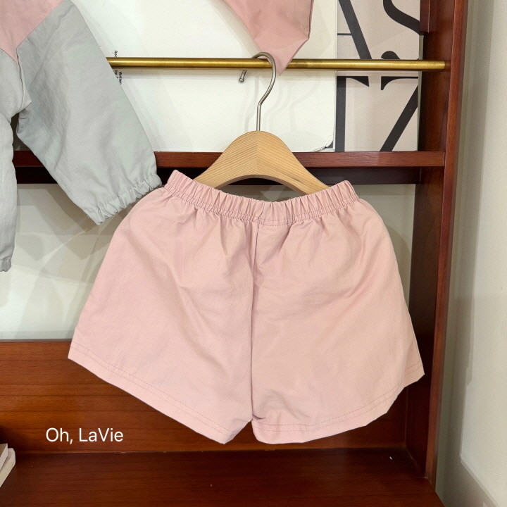 Oh lavie - Korean Children Fashion - #kidsstore - Windbreaker Pink Set - 12