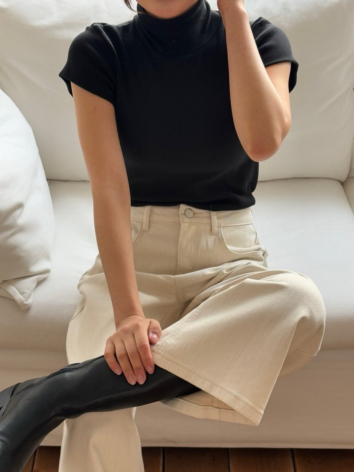 Ohao - Korean Women Fashion - #momslook - Turkiye Turtleneck Tee - 3