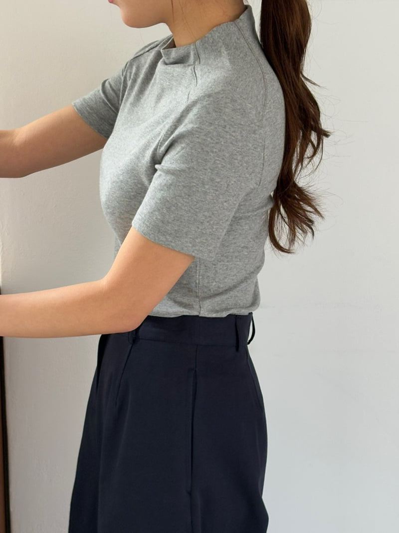 Ohao - Korean Women Fashion - #momslook - Charming Tee - 7
