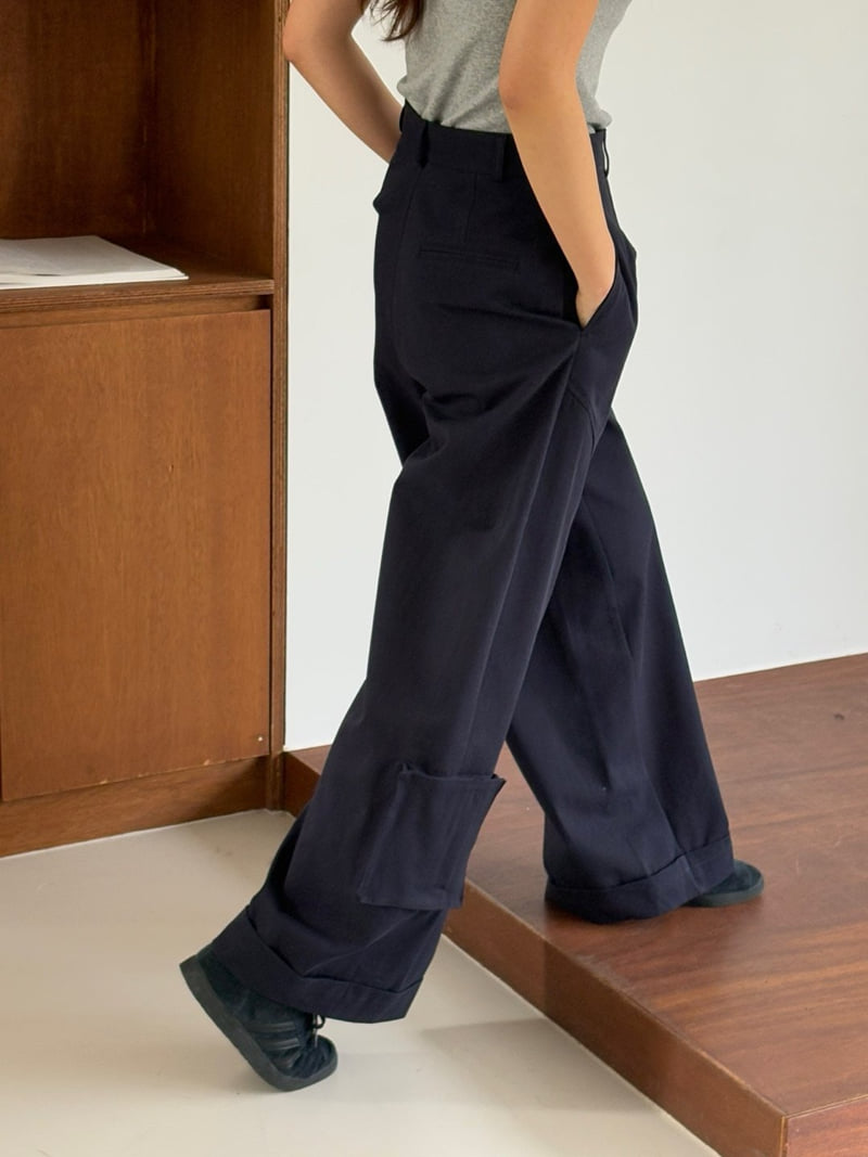 Ohao - Korean Women Fashion - #momslook - Pocket Pants - 12