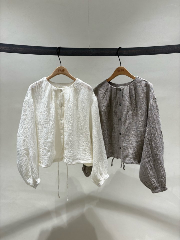 Ohao - Korean Women Fashion - #pursuepretty - Almond Blouse - 2