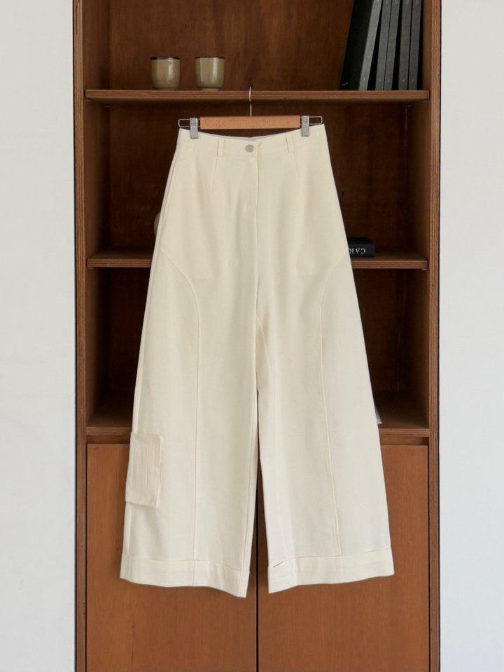 Ohao - Korean Women Fashion - #restrostyle - Pocket Pants