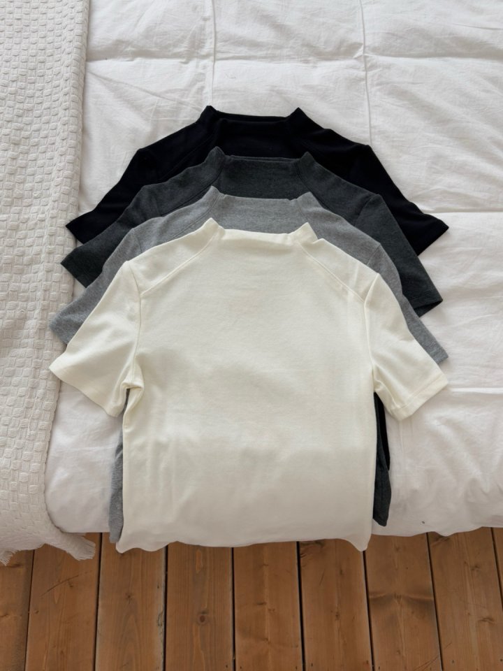 Ohao - Korean Women Fashion - #romanticstyle - Charming Tee - 3