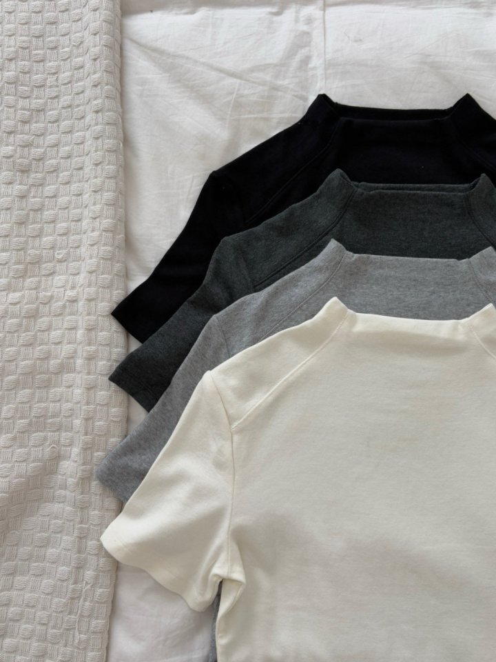 Ohao - Korean Women Fashion - #romanticstyle - Charming Tee - 4
