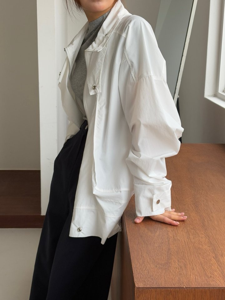 Ohao - Korean Women Fashion - #womensfashion - Horn Jacket - 12