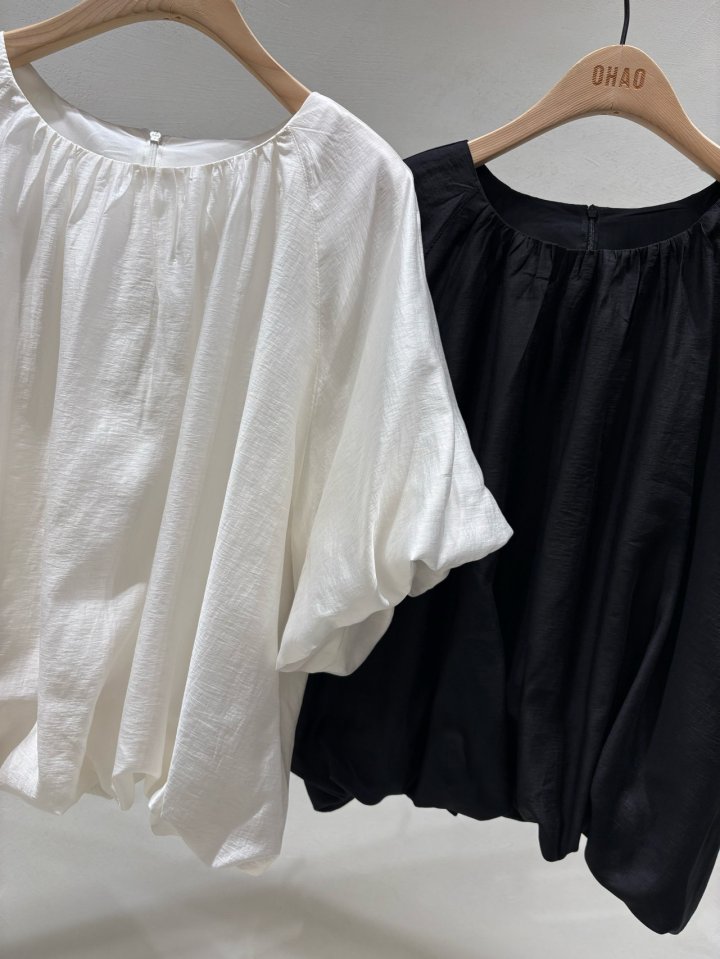 Ohao - Korean Women Fashion - #womensfashion - New Puff Blouse - 2