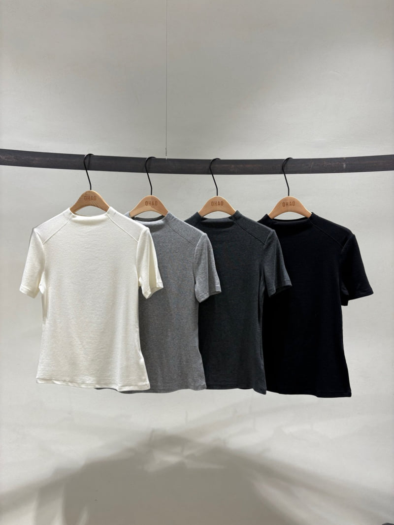 Ohao - Korean Women Fashion - #womensfashion - Charming Tee - 12