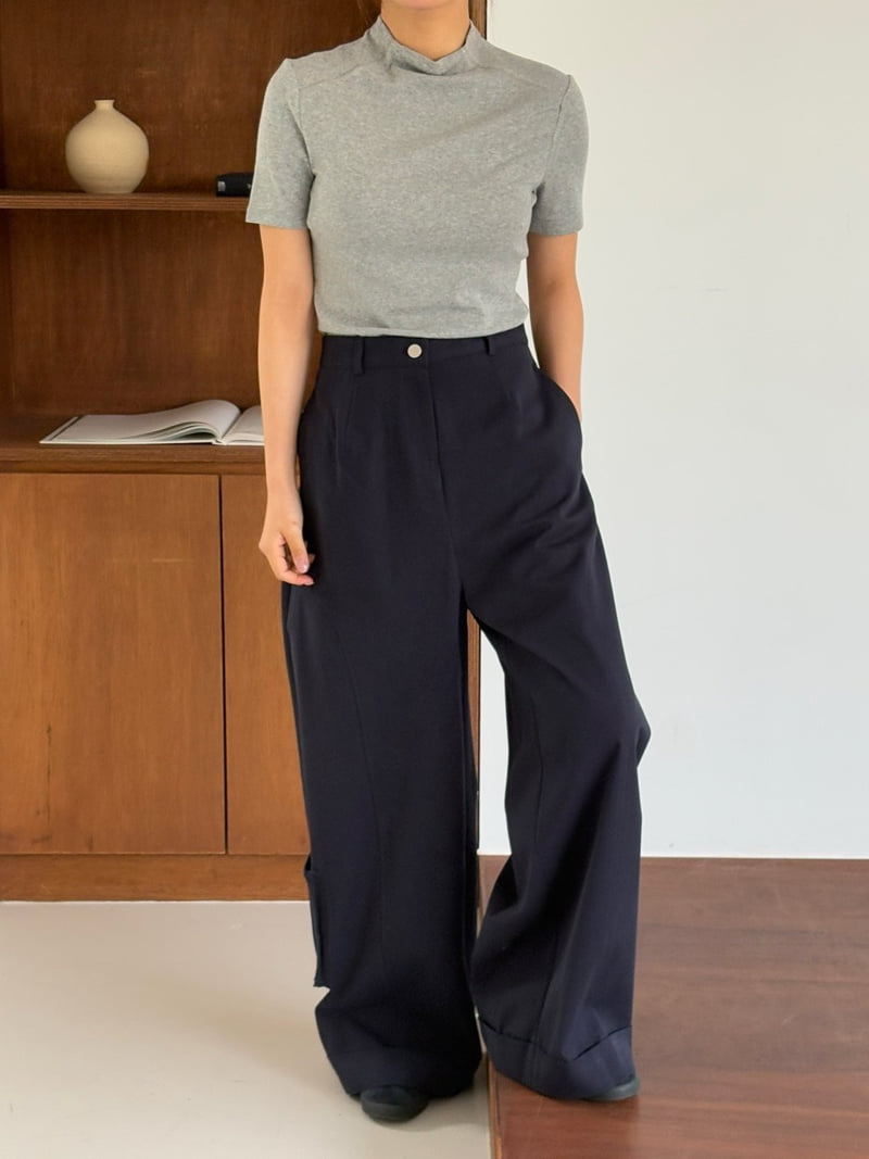 Ohao - Korean Women Fashion - #womensfashion - Pocket Pants - 11