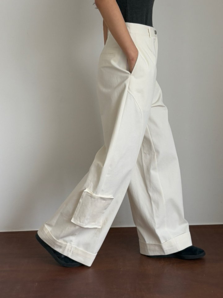 Ohao - Korean Women Fashion - #womensfashion - Pocket Pants - 9
