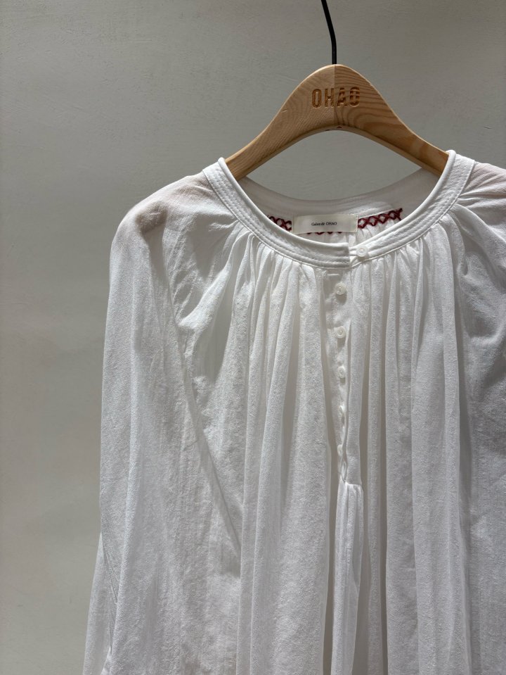 Ohao - Korean Women Fashion - #womensfashion - Earth Blouse - 2