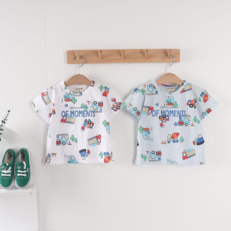 Olive denim - Korean Children Fashion - #Kfashion4kids - Equipment Tee