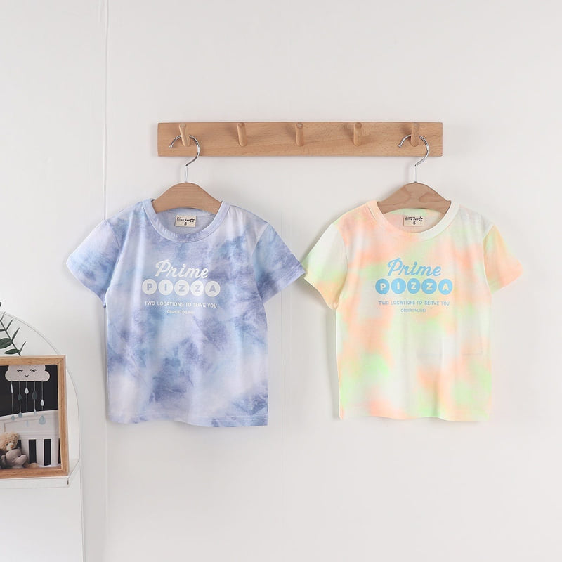 Olive denim - Korean Children Fashion - #childrensboutique - Rainbow Tee