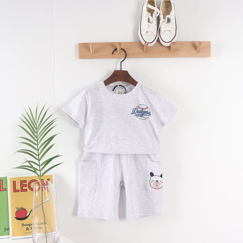 Olive denim - Korean Children Fashion - #childrensboutique - Bear Shorts - 10