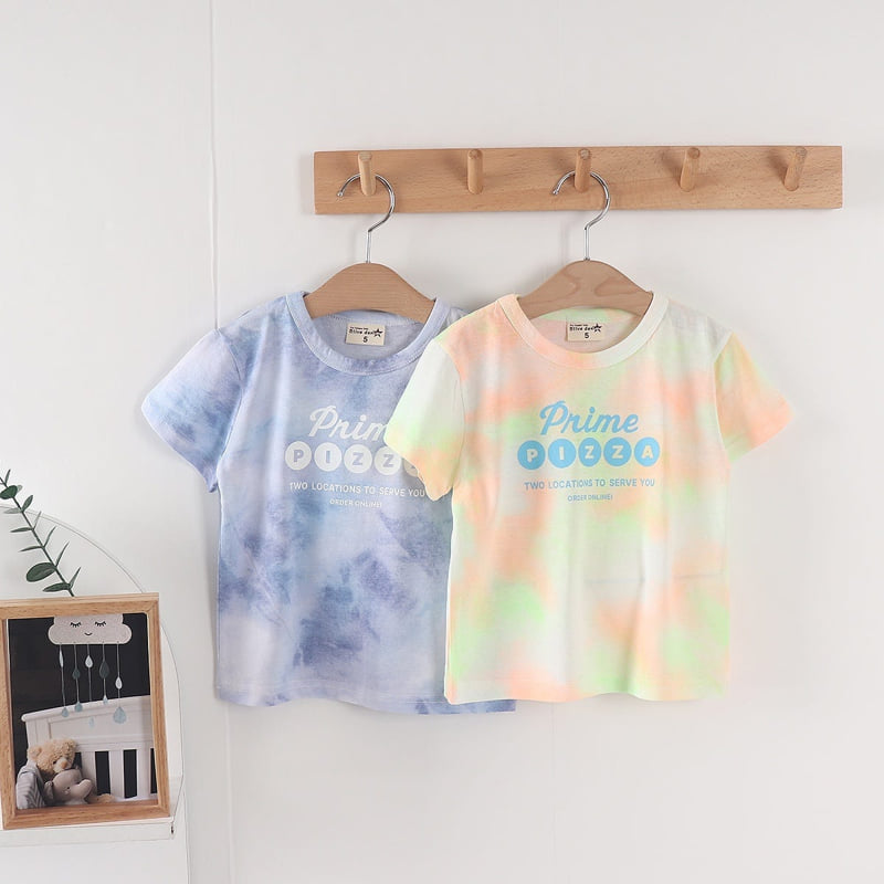 Olive denim - Korean Children Fashion - #designkidswear - Rainbow Tee - 2
