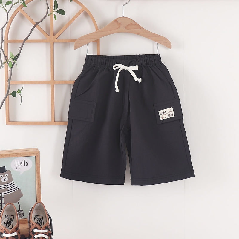 Olive denim - Korean Children Fashion - #designkidswear - Banding Shorts - 6