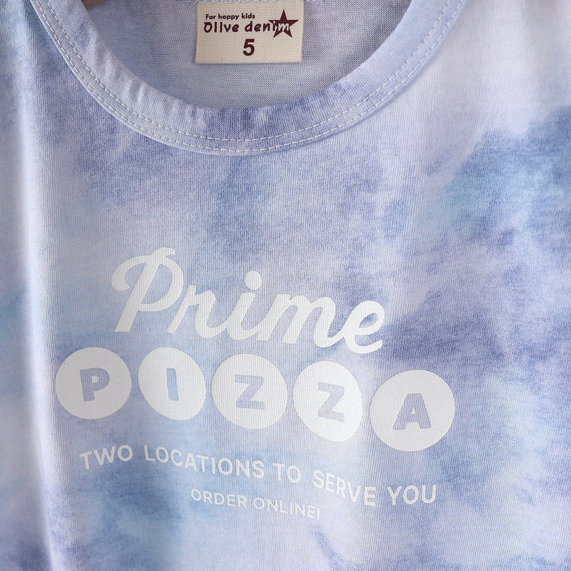 Olive denim - Korean Children Fashion - #discoveringself - Rainbow Tee - 4
