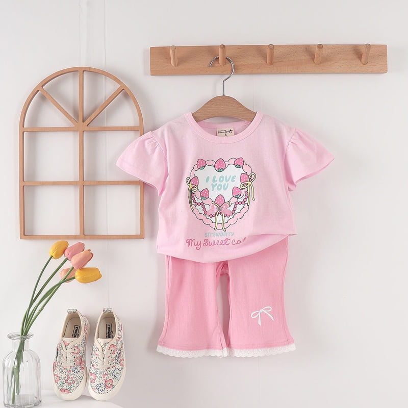 Olive denim - Korean Children Fashion - #kidzfashiontrend - I love Tee - 2