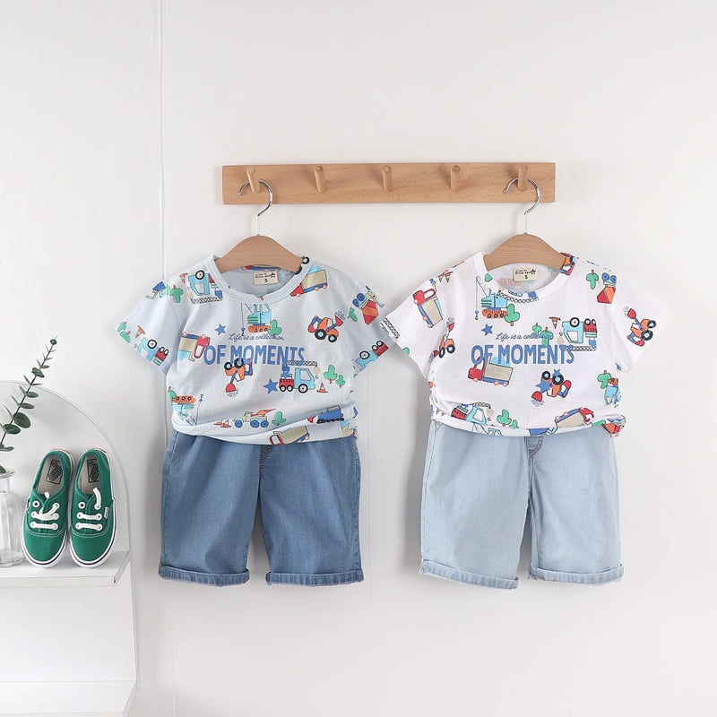 Olive denim - Korean Children Fashion - #prettylittlegirls - Equipment Tee - 5