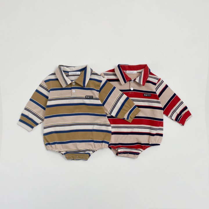 Oott Bebe - Korean Baby Fashion - #babyboutique - Meet Collar Suit - 6