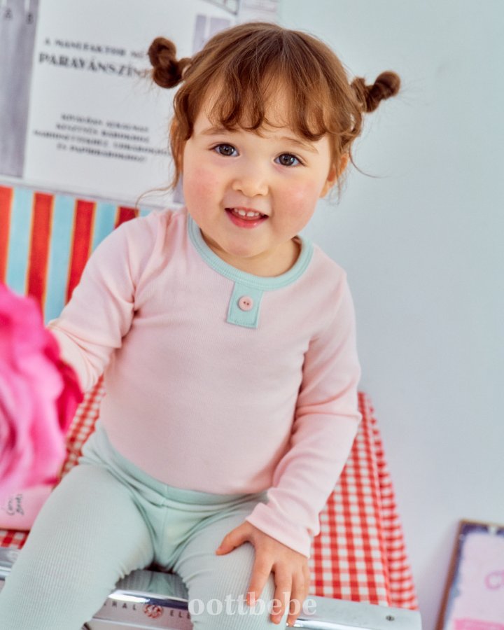 Oott Bebe - Korean Baby Fashion - #babyboutique - TOY Modal Rib Easywear - 7