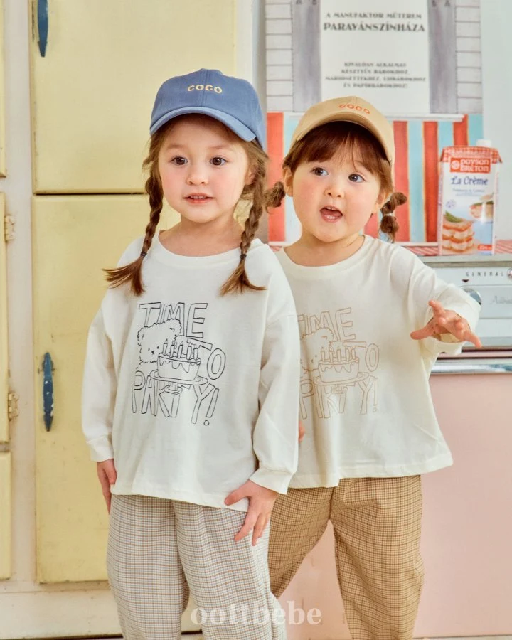 Oott Bebe - Korean Baby Fashion - #babyboutique - Party Top Bottom Set - 11