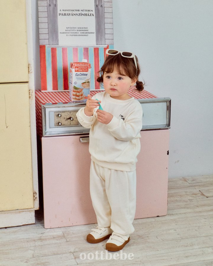 Oott Bebe - Korean Baby Fashion - #babyboutique - Im Otti Top Bottom Set - 7