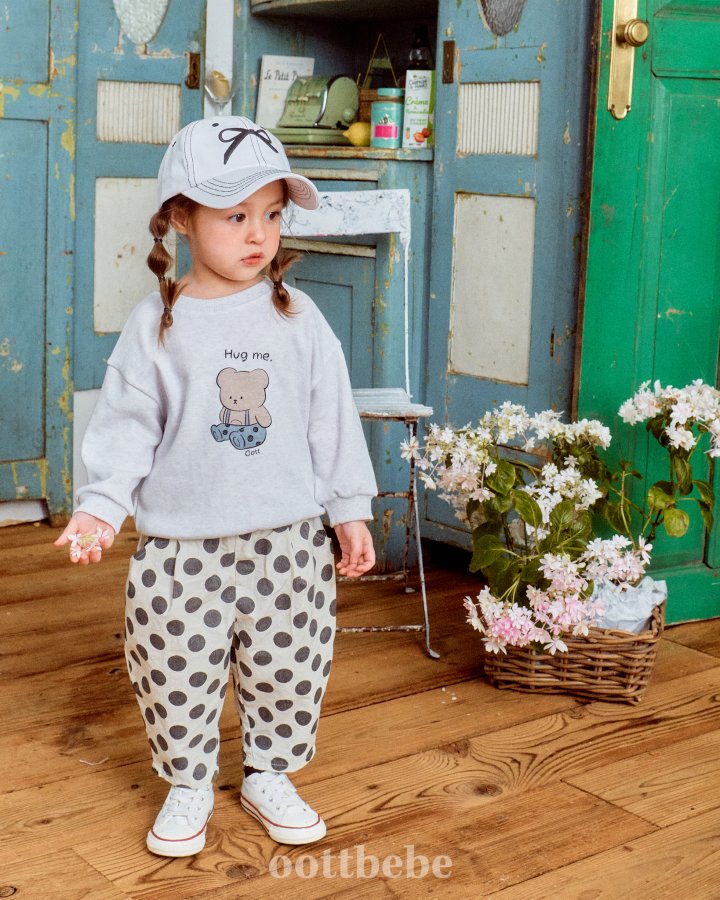Oott Bebe - Korean Baby Fashion - #babyboutique - Dot Pumpkin Pants - 4