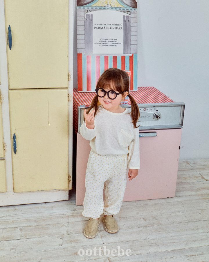 Oott Bebe - Korean Baby Fashion - #babyboutique - Natural Pocket Tee - 10