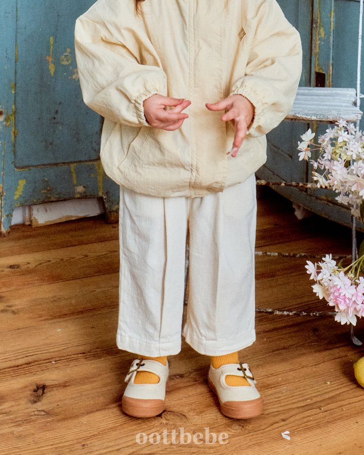 Oott Bebe - Korean Baby Fashion - #babyboutique - Sand Pintuck Pants - 6