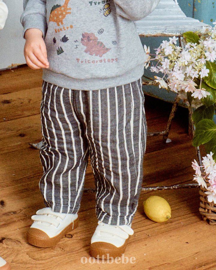 Oott Bebe - Korean Baby Fashion - #babyboutique - Wrinkle Pants - 3