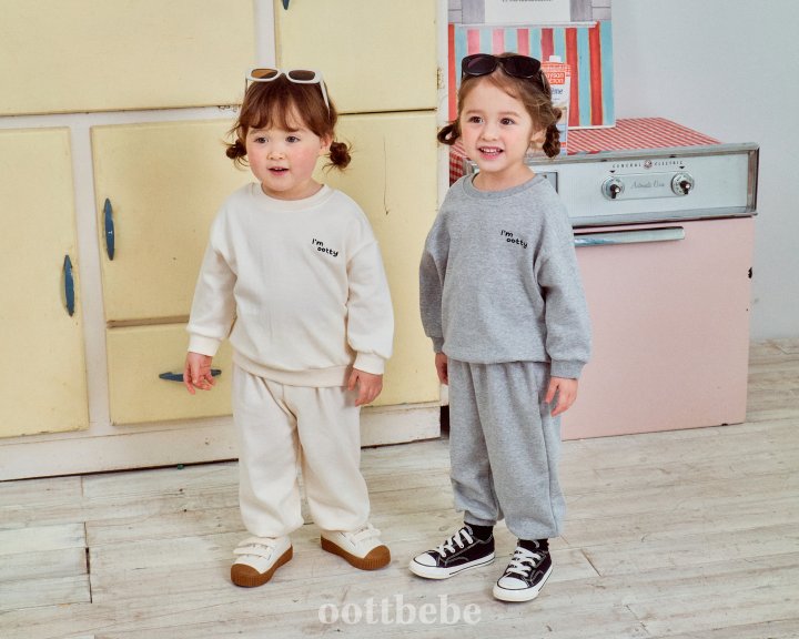 Oott Bebe - Korean Baby Fashion - #babyboutiqueclothing - Im Otti Top Bottom Set - 9