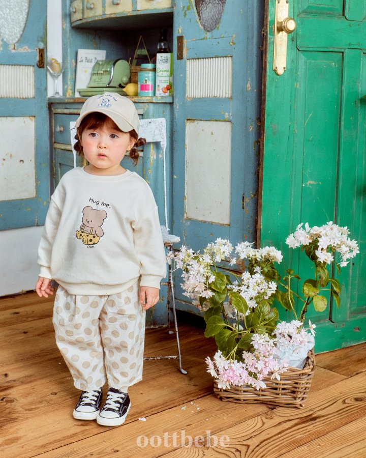 Oott Bebe - Korean Baby Fashion - #babyboutiqueclothing - Dot Pumpkin Pants - 5