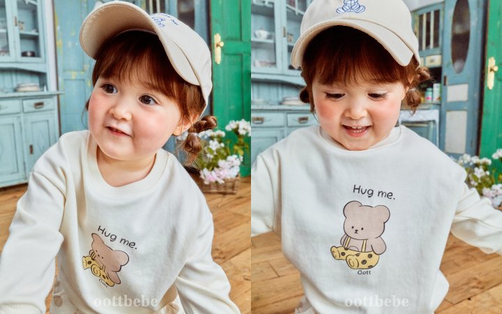 Oott Bebe - Korean Baby Fashion - #babyboutique - Hug Me Sweatshirts - 4