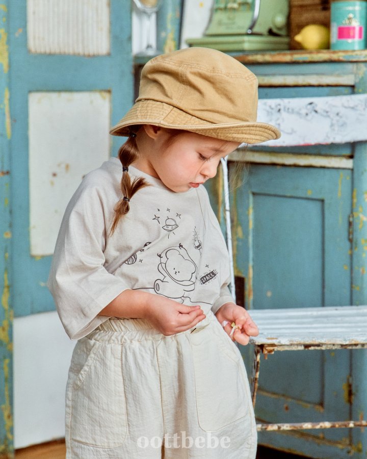 Oott Bebe - Korean Baby Fashion - #babyboutiqueclothing - Pigment Space Tee - 10