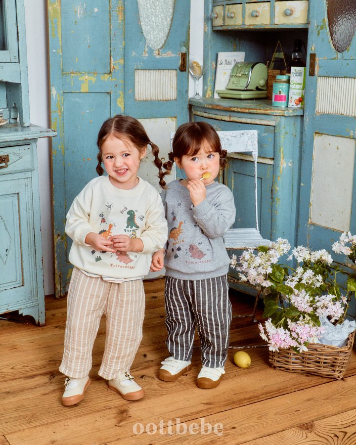 Oott Bebe - Korean Baby Fashion - #babyboutiqueclothing - Wrinkle Pants - 5