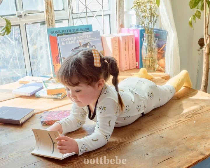 Oott Bebe - Korean Baby Fashion - #babyclothing - Yami Friends Cotton Span Easywear - 7