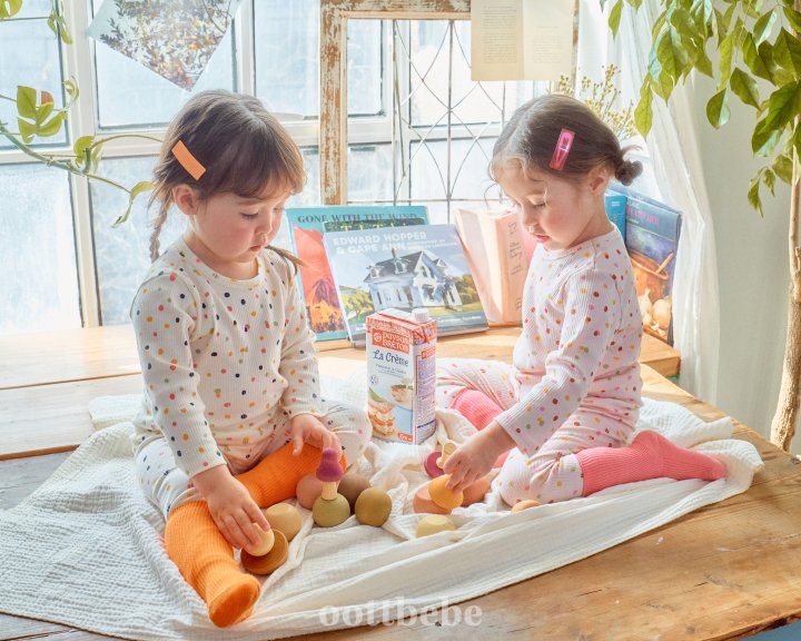 Oott Bebe - Korean Baby Fashion - #babyfashion - Jelly Bean Rib Span Easywear - 9