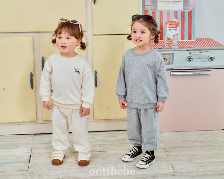 Oott Bebe - Korean Baby Fashion - #babyfashion - Im Otti Top Bottom Set - 11